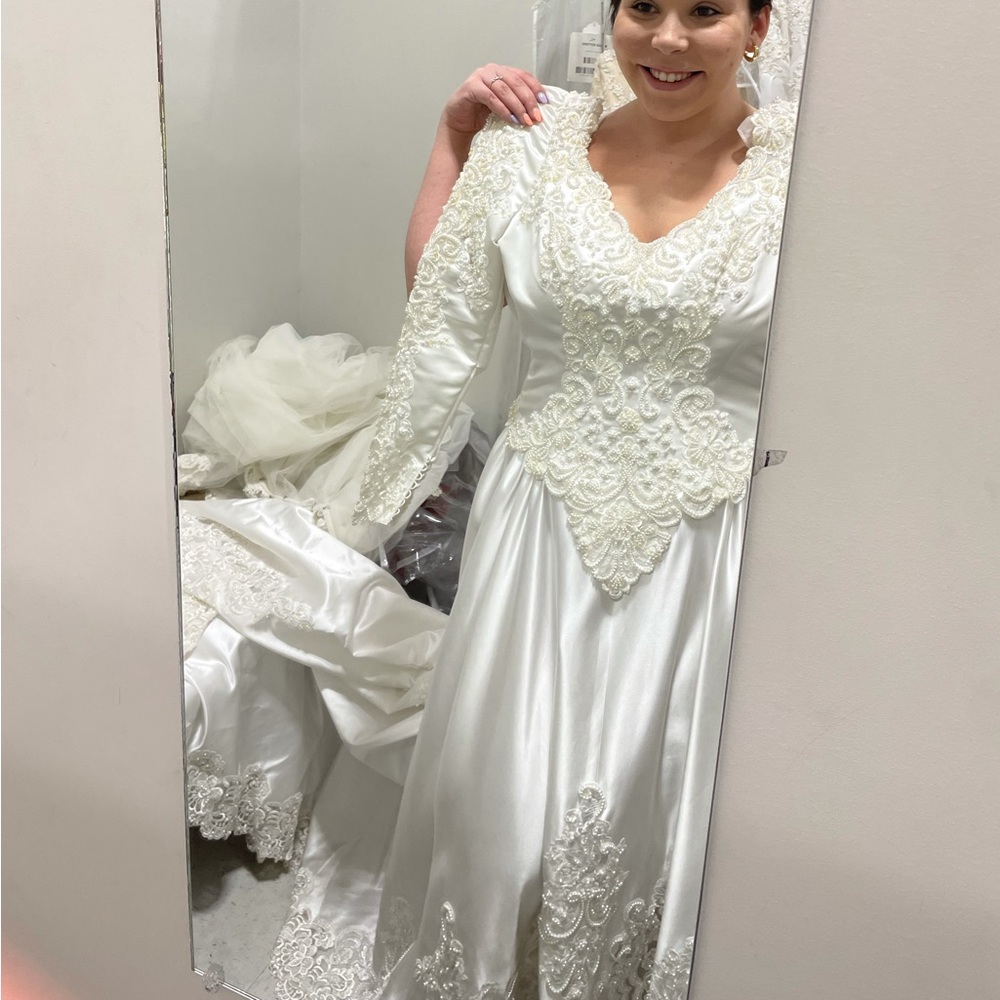 Beautiful Beaded Wedding Dress
